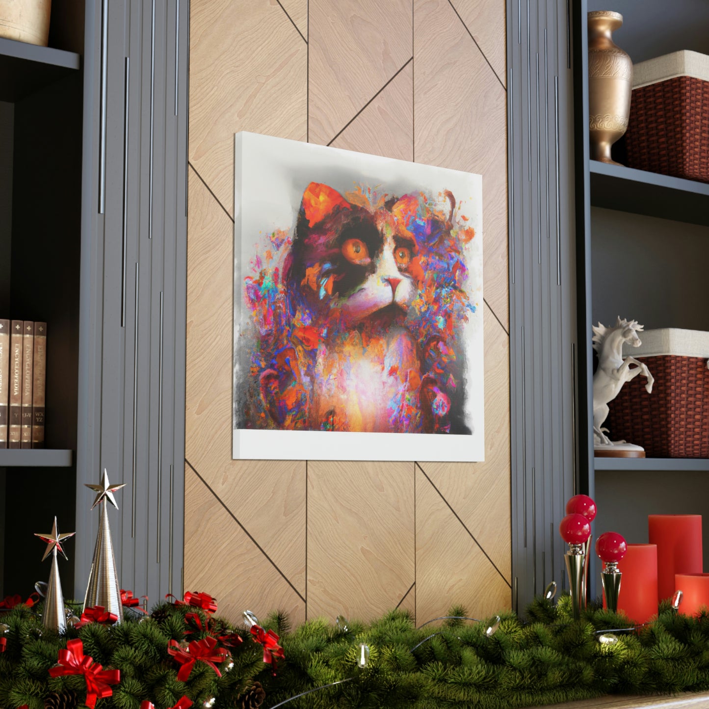 "Kaleidocat" - Canvas