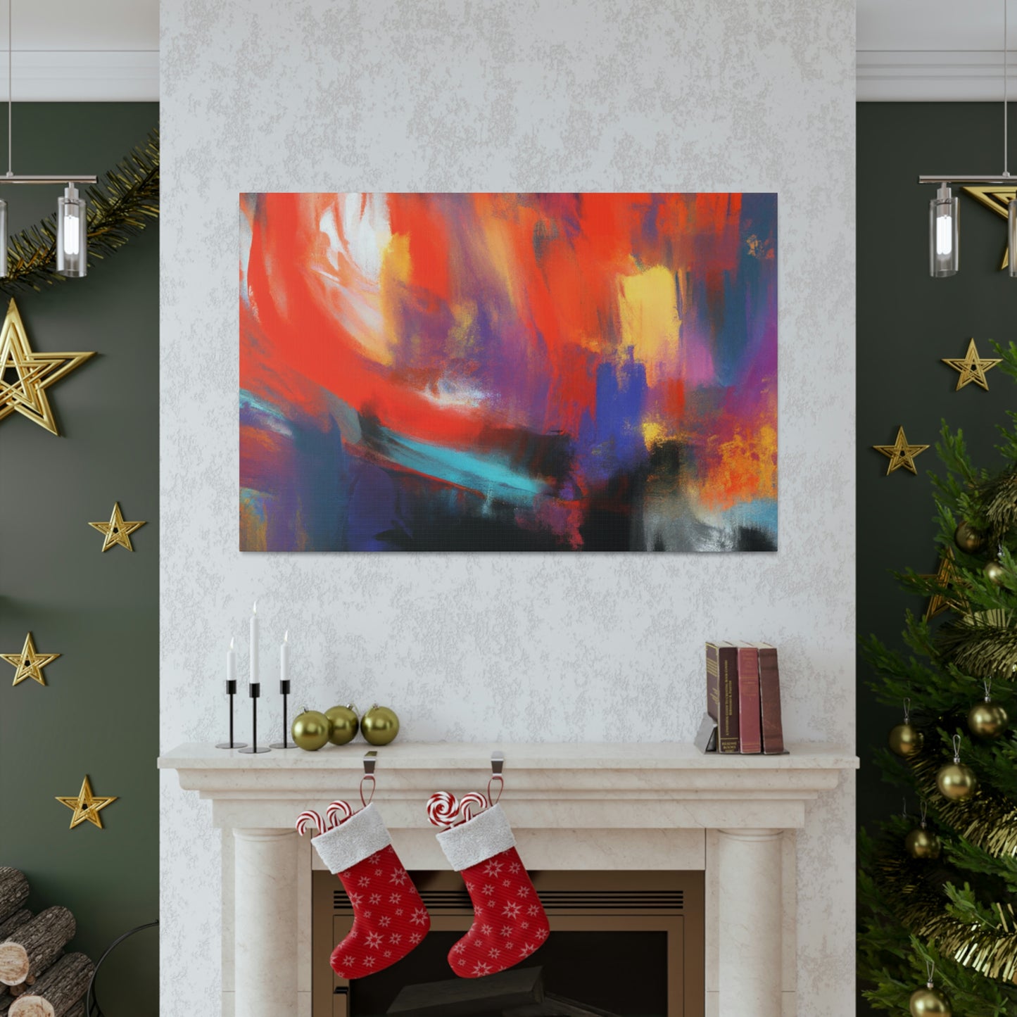 Cosmic Coziness. - Canvas