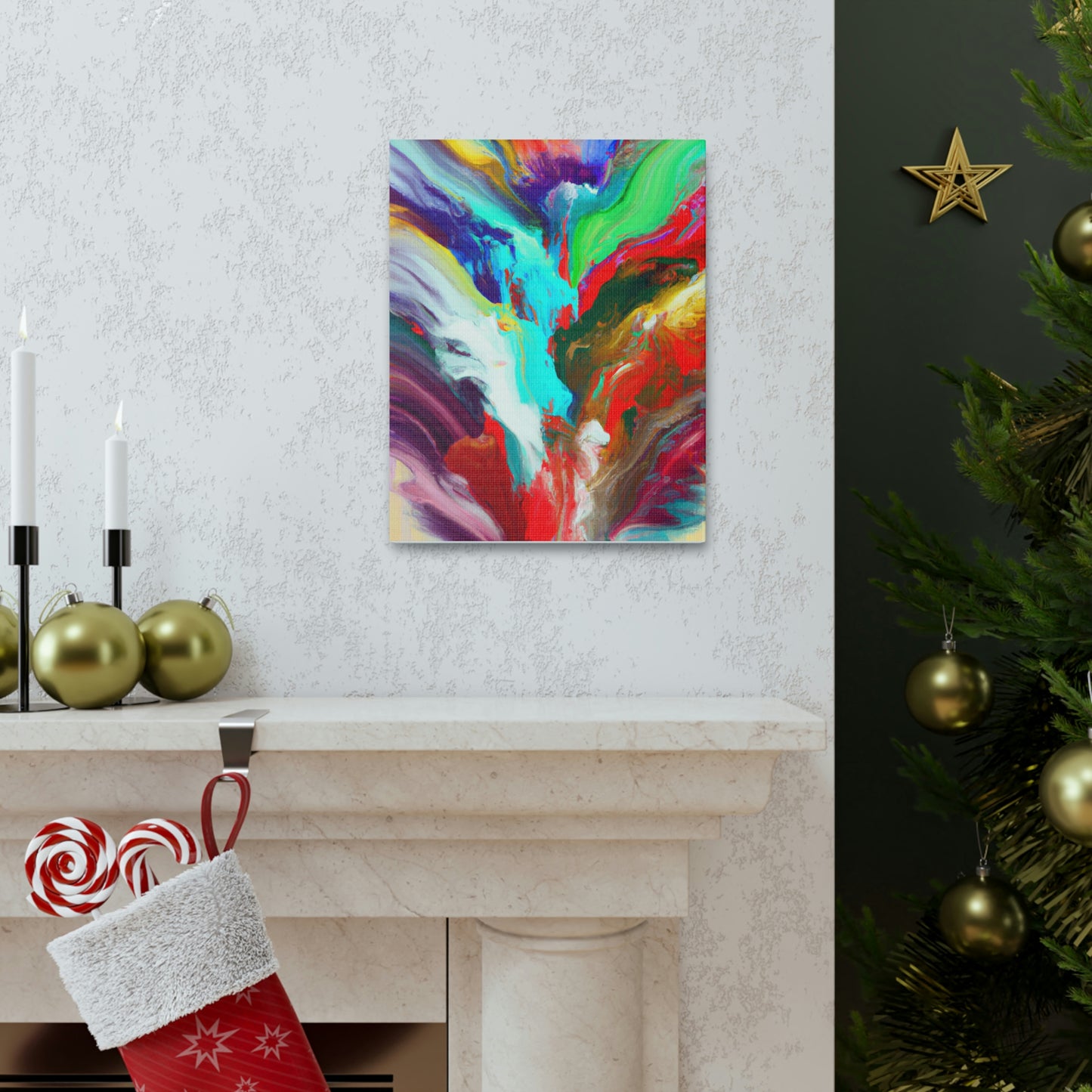 Nebula Hues. - Canvas