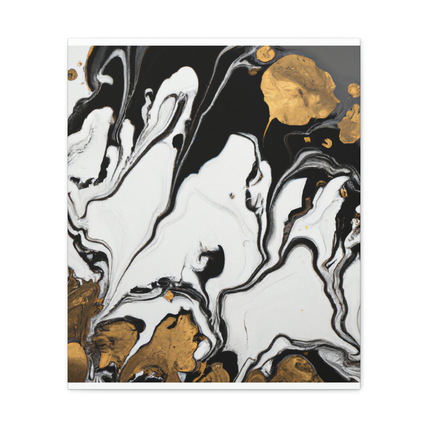 Gilded Liquid Luxe - Canvas