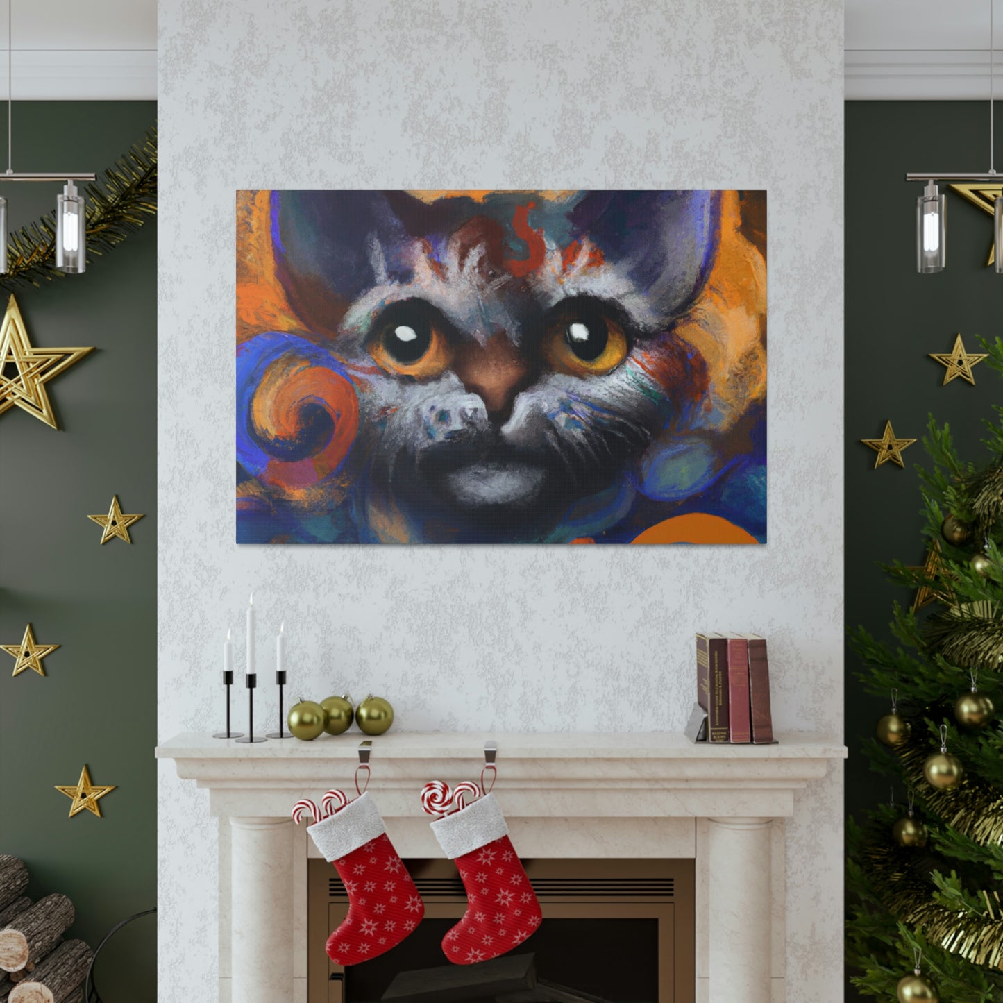 Floret Cat - Canvas