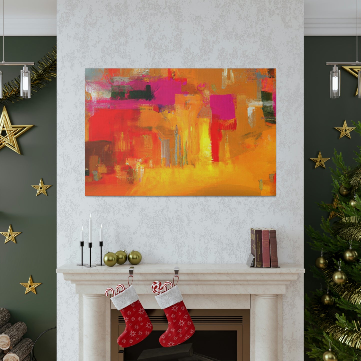 "Vivid Vibe" - Canvas