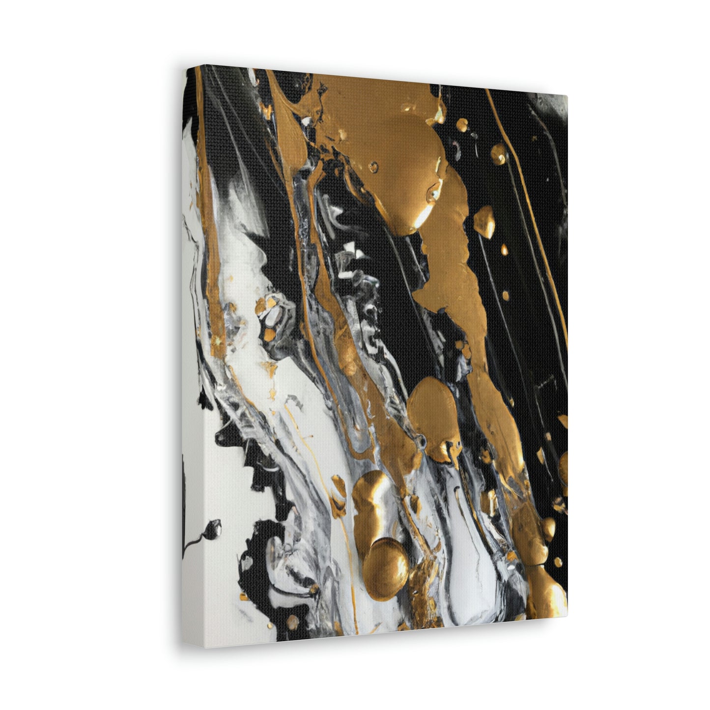 Glittering Noir Luxe - Canvas