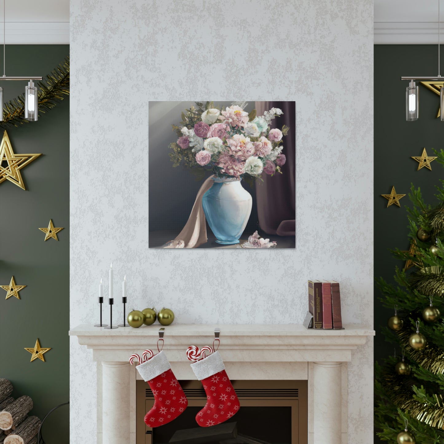 "Fragile Floral Beauty". - Canvas
