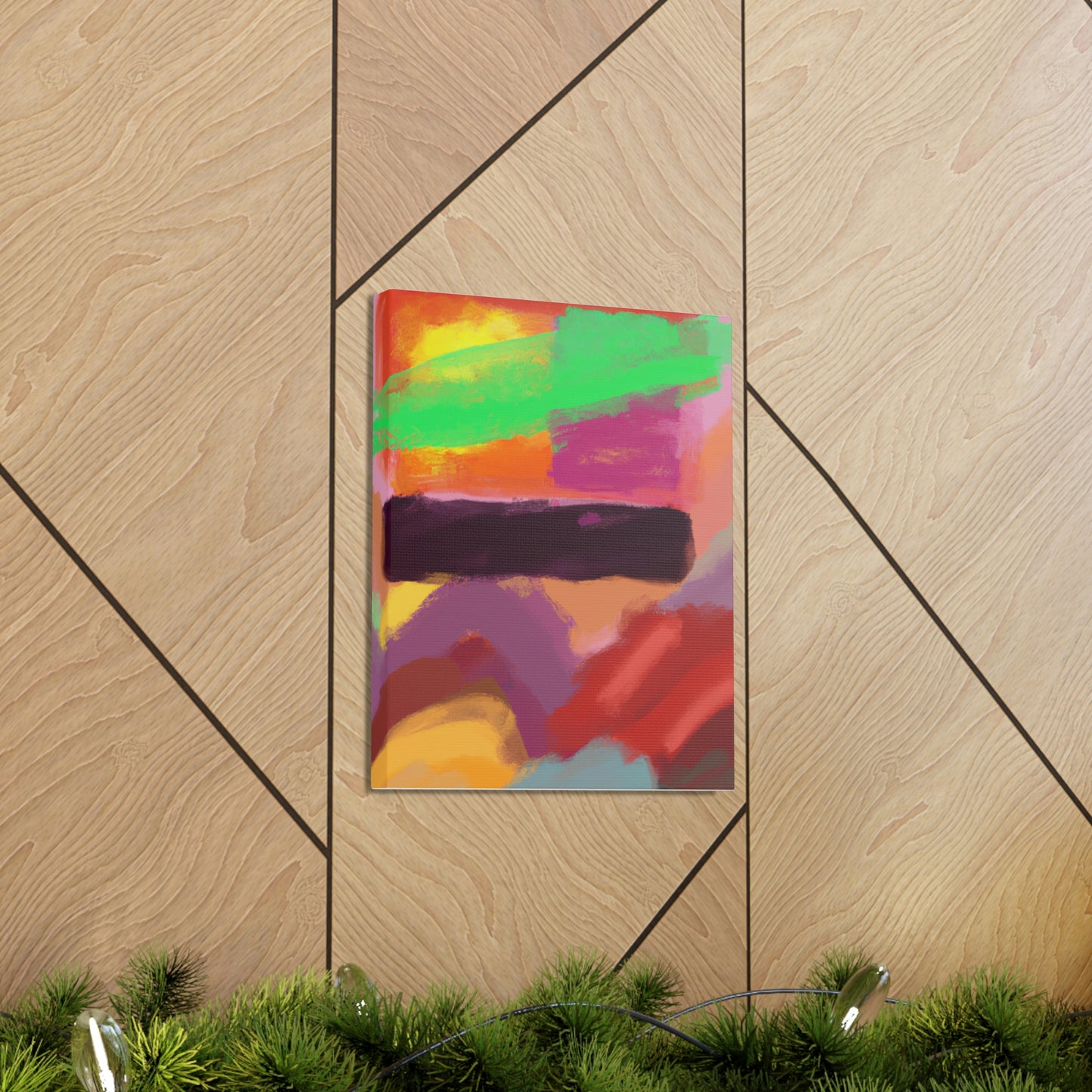 Splash Oasis - Canvas