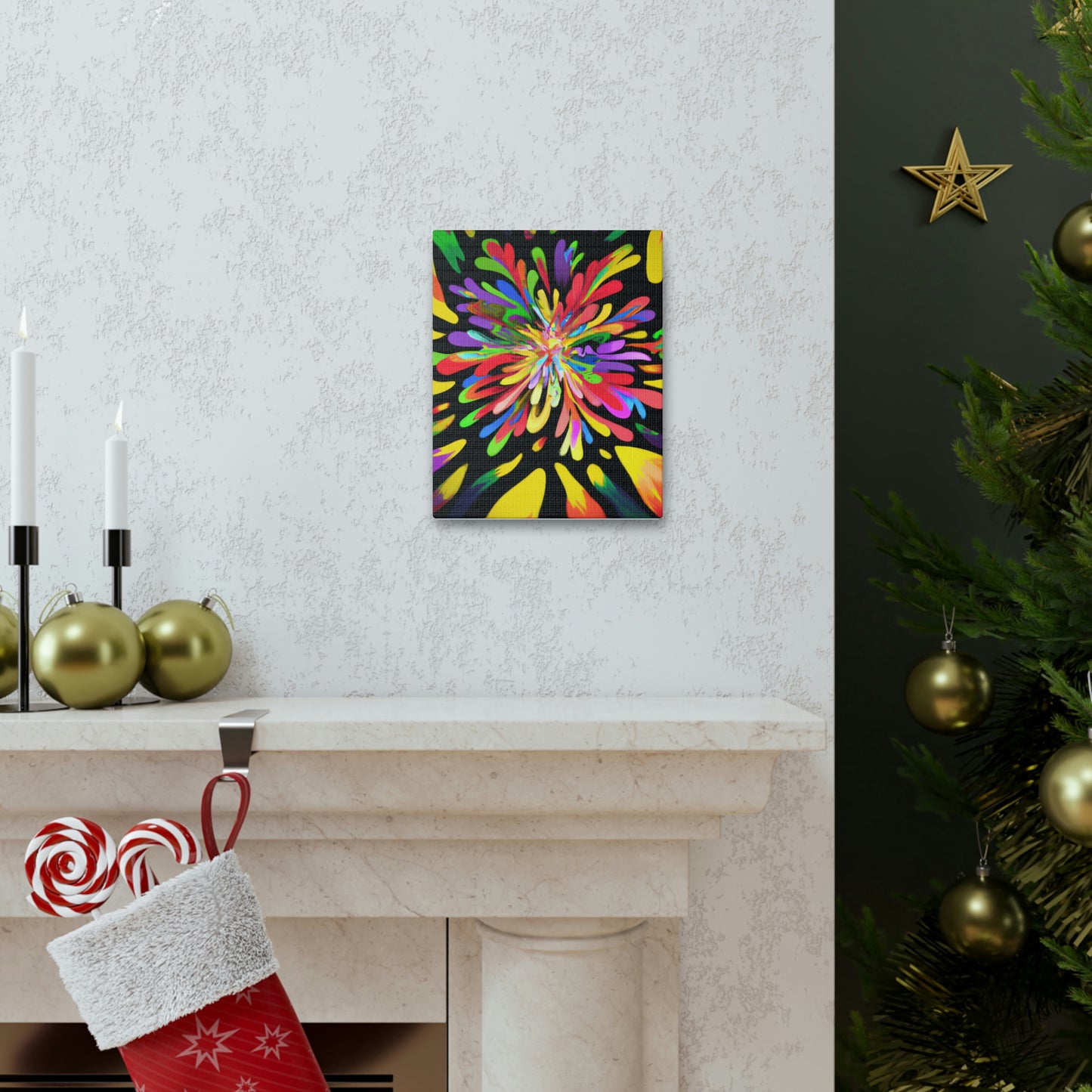 Radiant Blooms. - Canvas