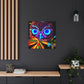 Neo-Owl Bloom - Canvas
