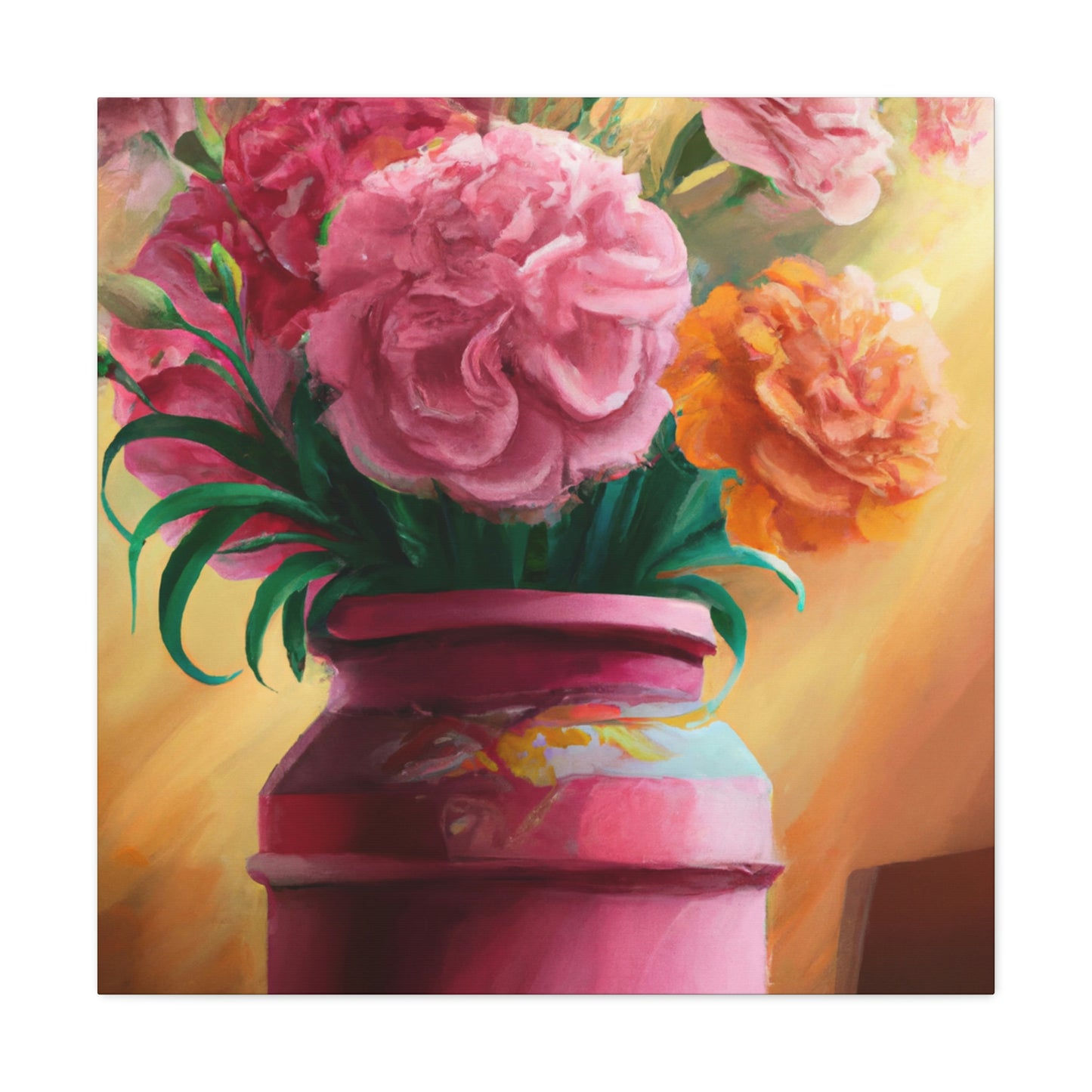 Vase Blossom Bliss - Canvas