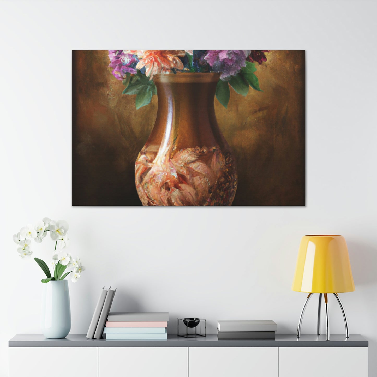 Floral Splendor Art. - Canvas