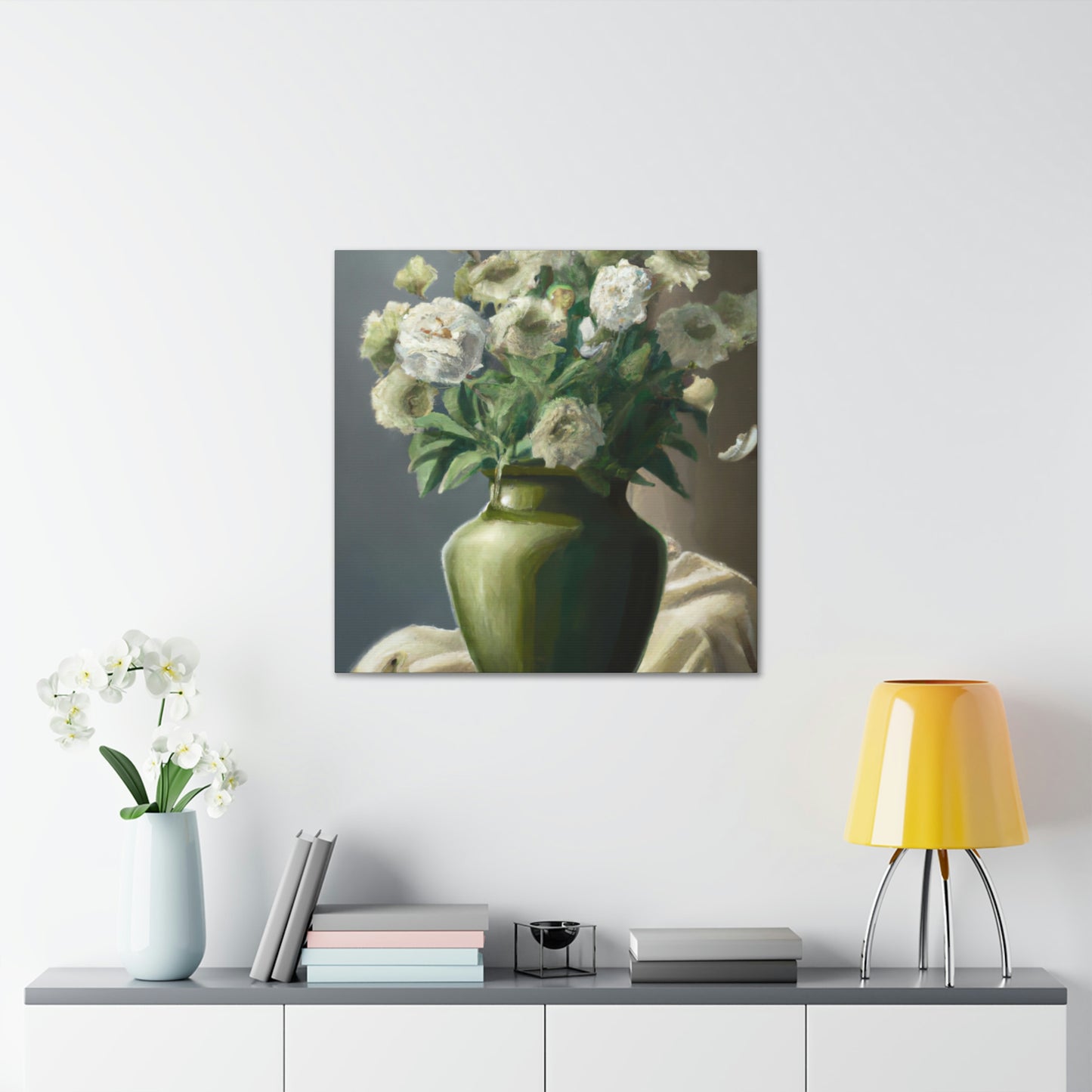 Ethereal Floral Beauty. - Canvas