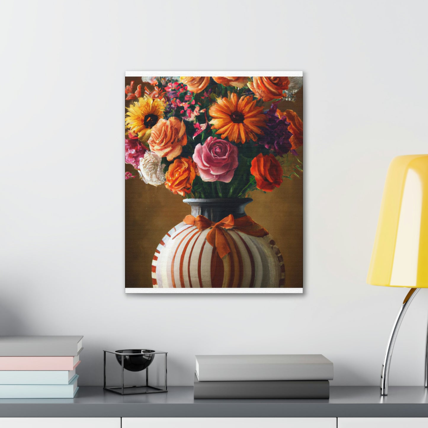 Fluid Floral Beauty - Canvas