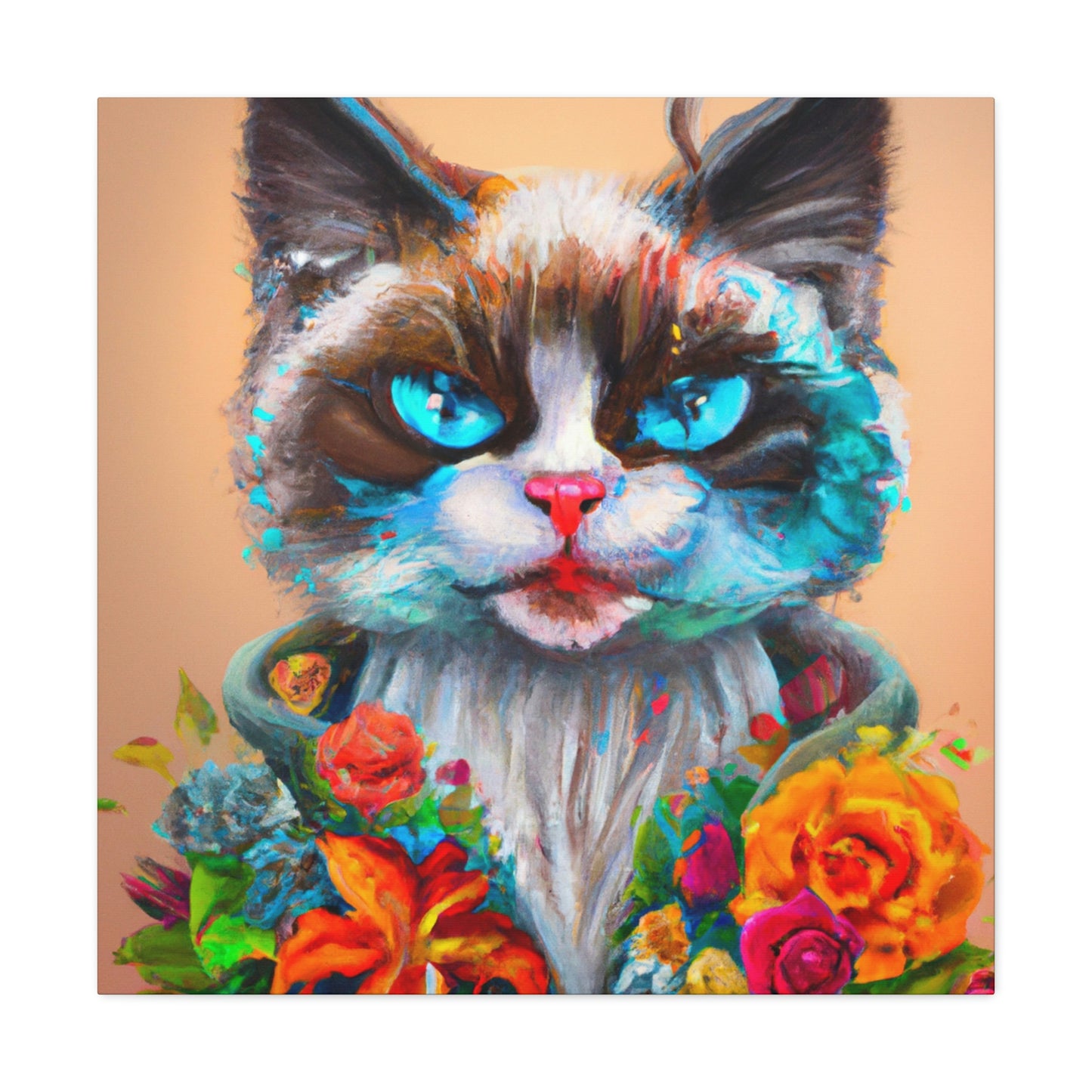 Flo-Cat - Canvas