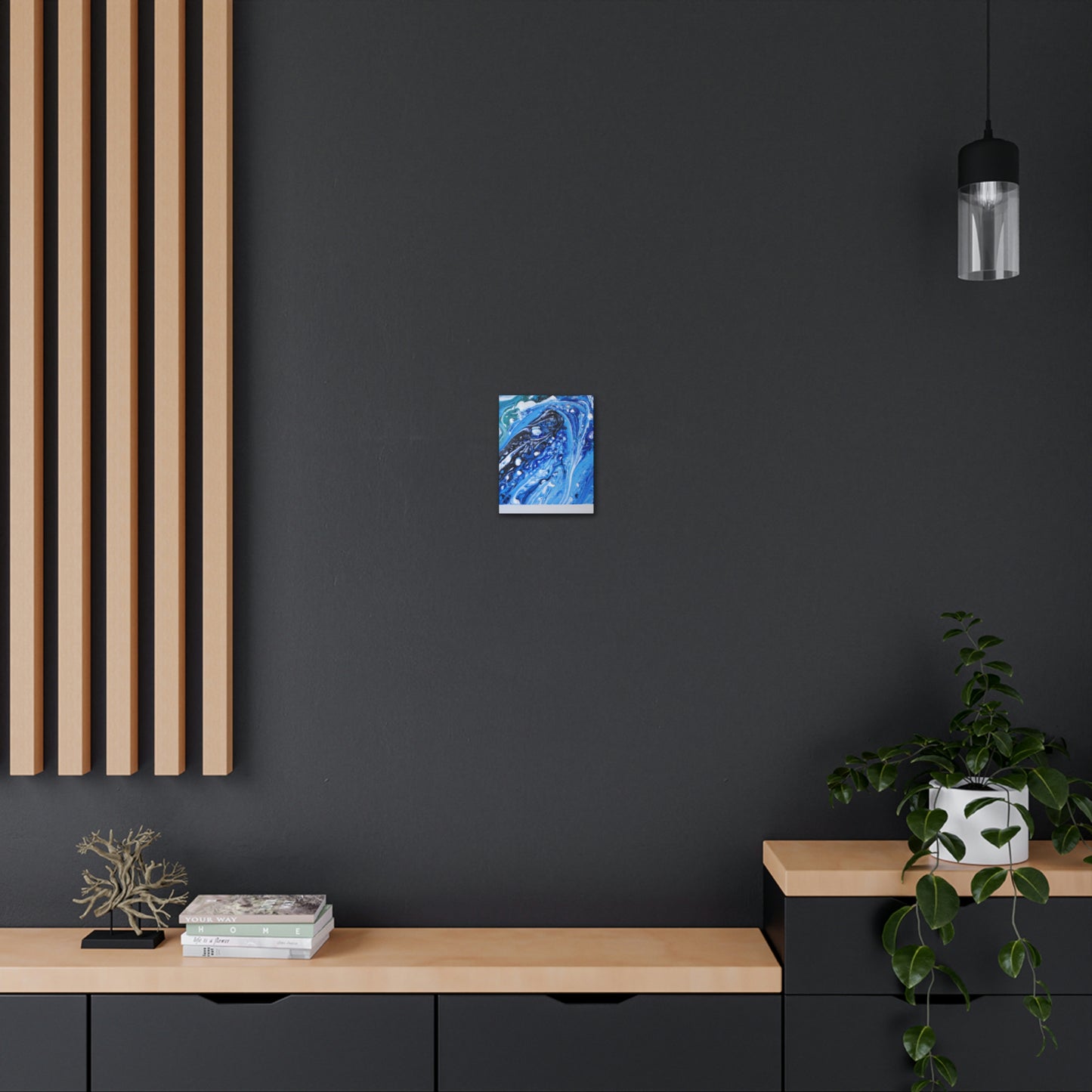 "Aqua Bliss" - Canvas