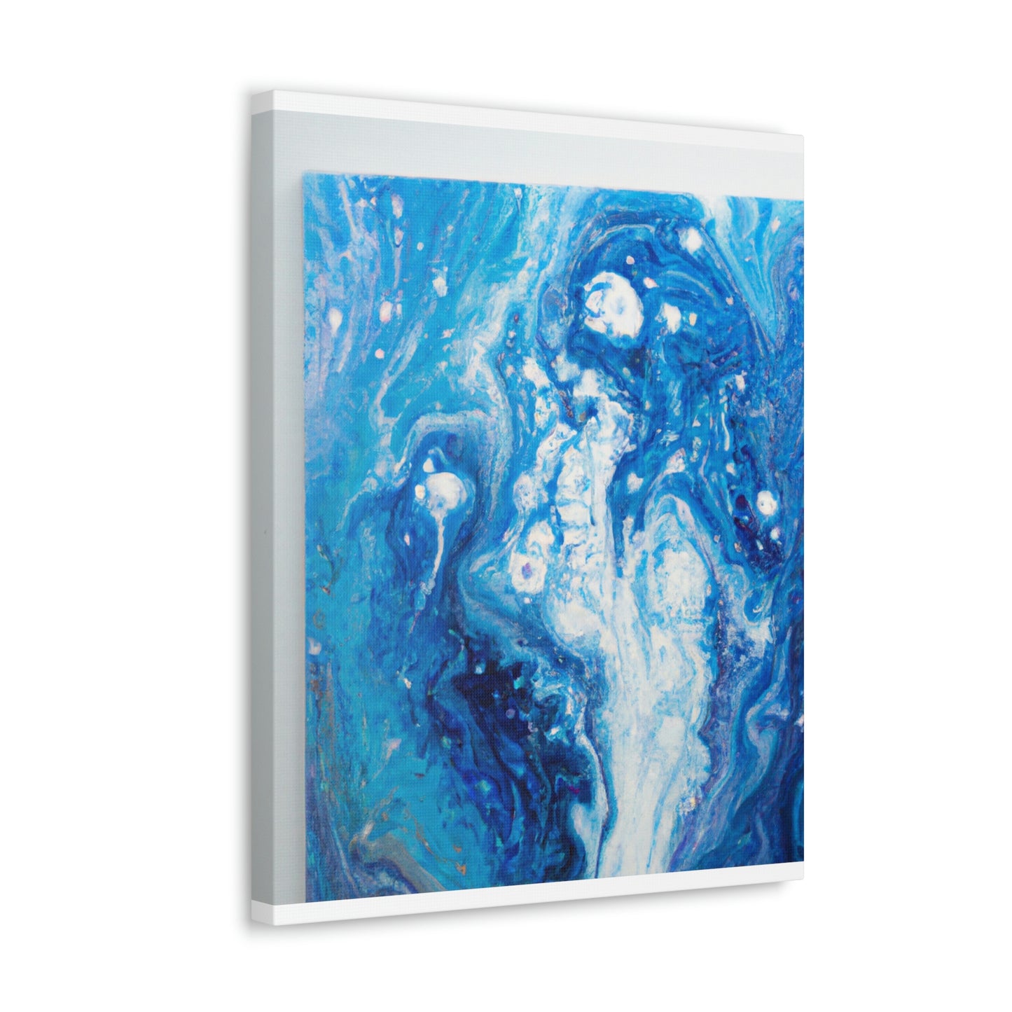 Cerulean Flow. - Canvas