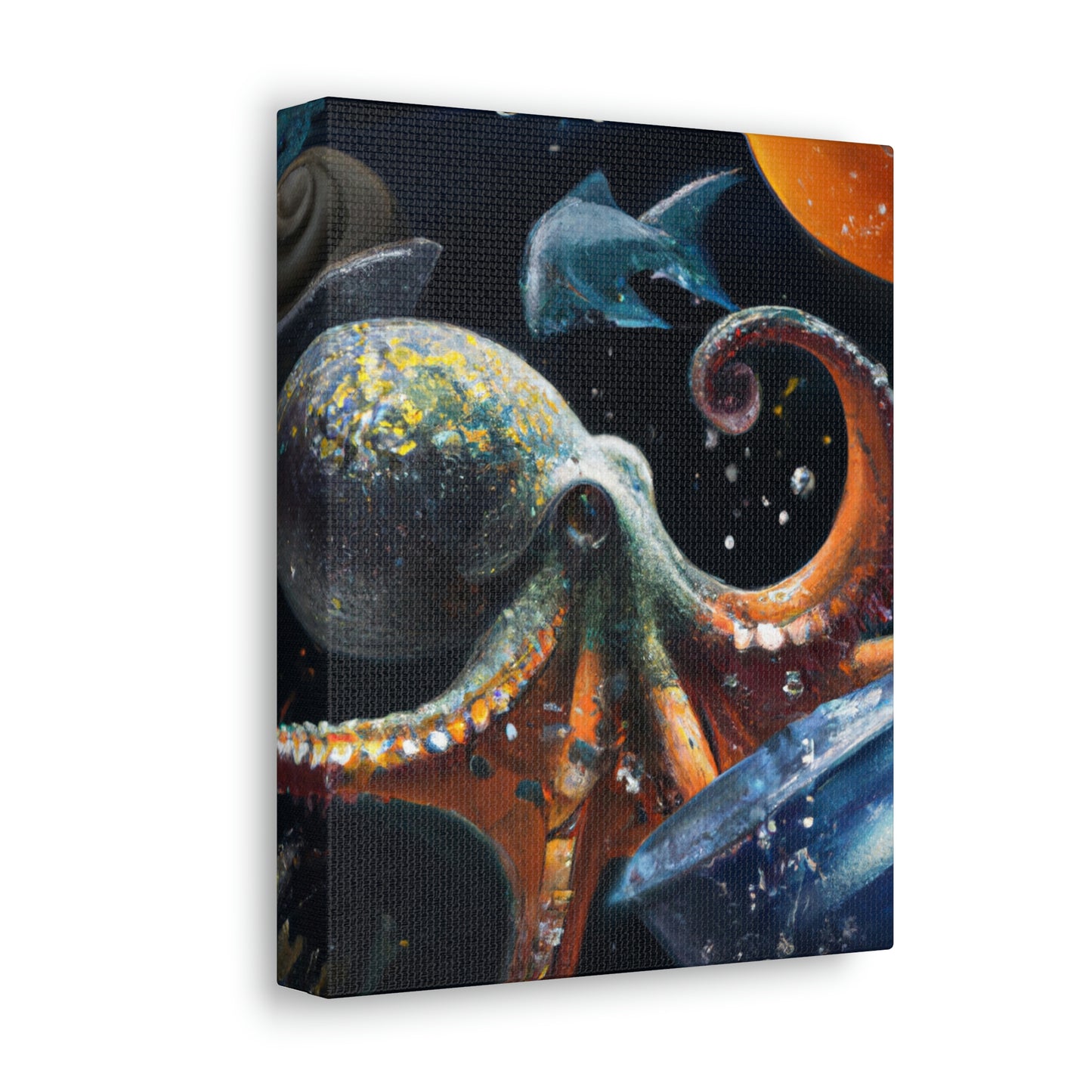 Oceanic Coral Scene - Canvas