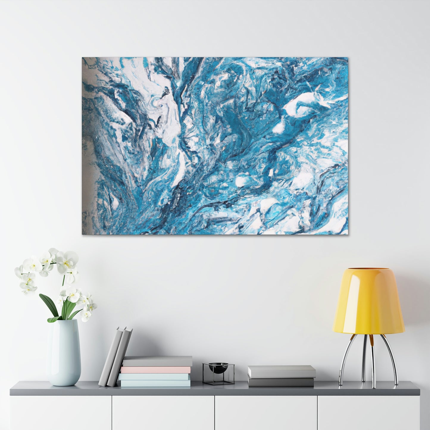 Aqua Bliss - Canvas