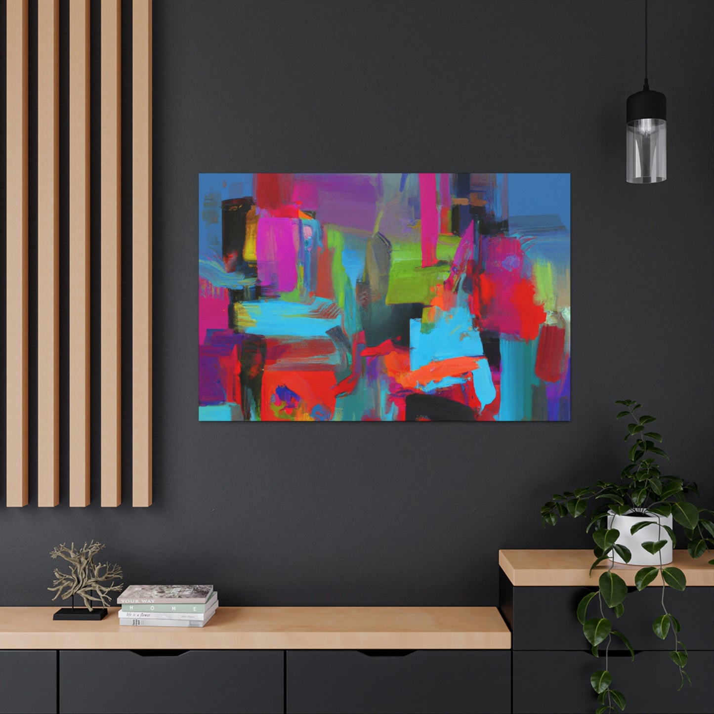 Vivid Haven - Canvas