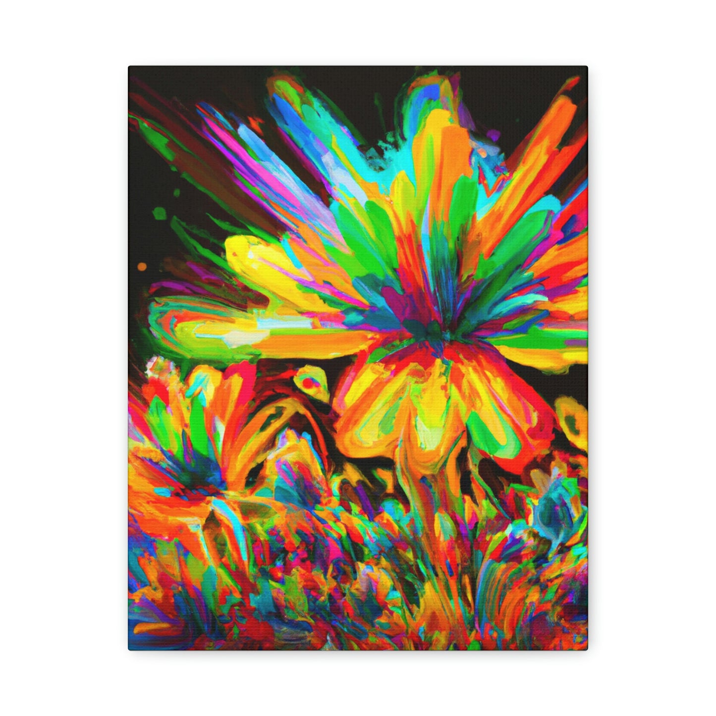 Vivid Bloom. - Canvas