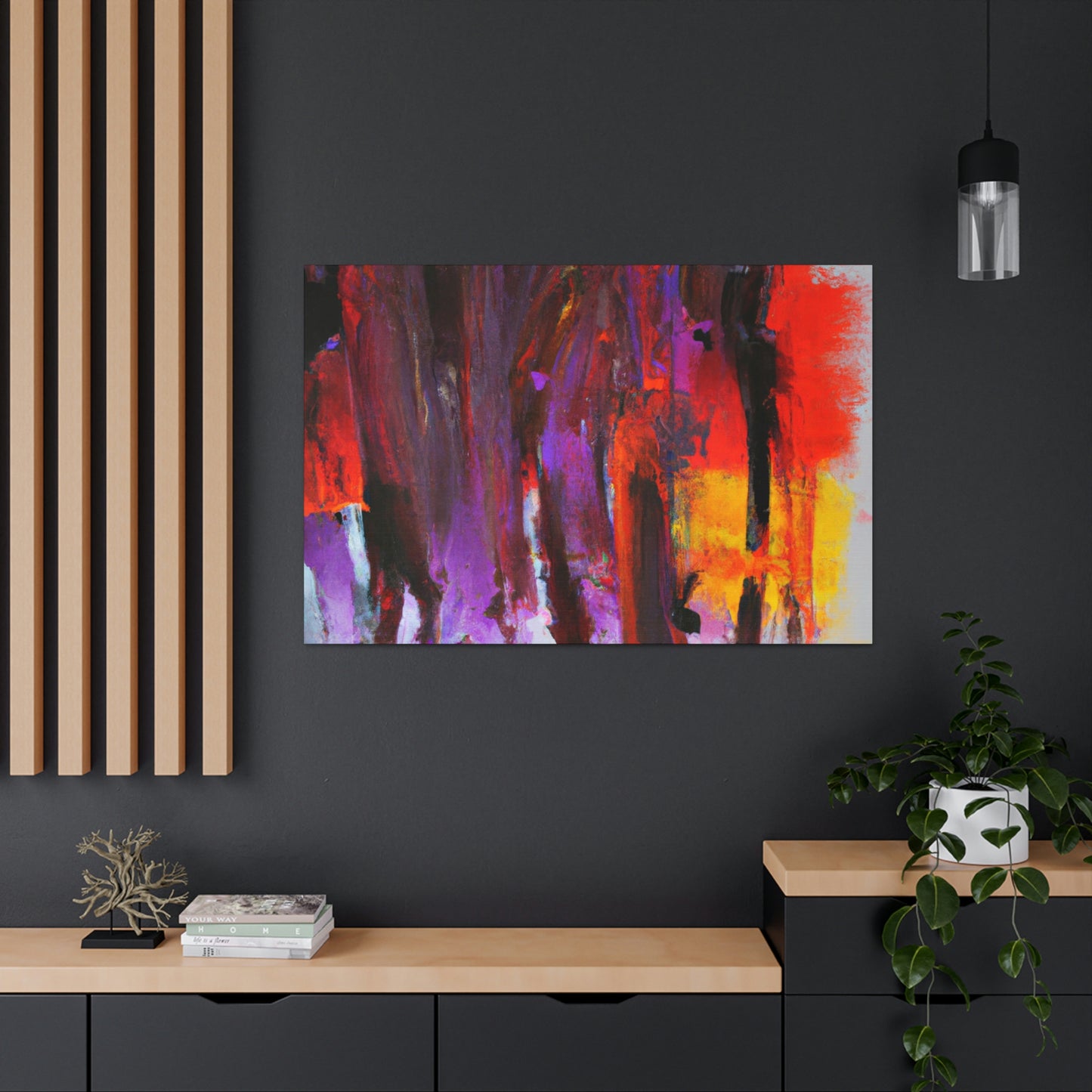 "Vivid Joy." - Canvas