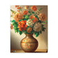 Floral Finesse Honed. - Canvas