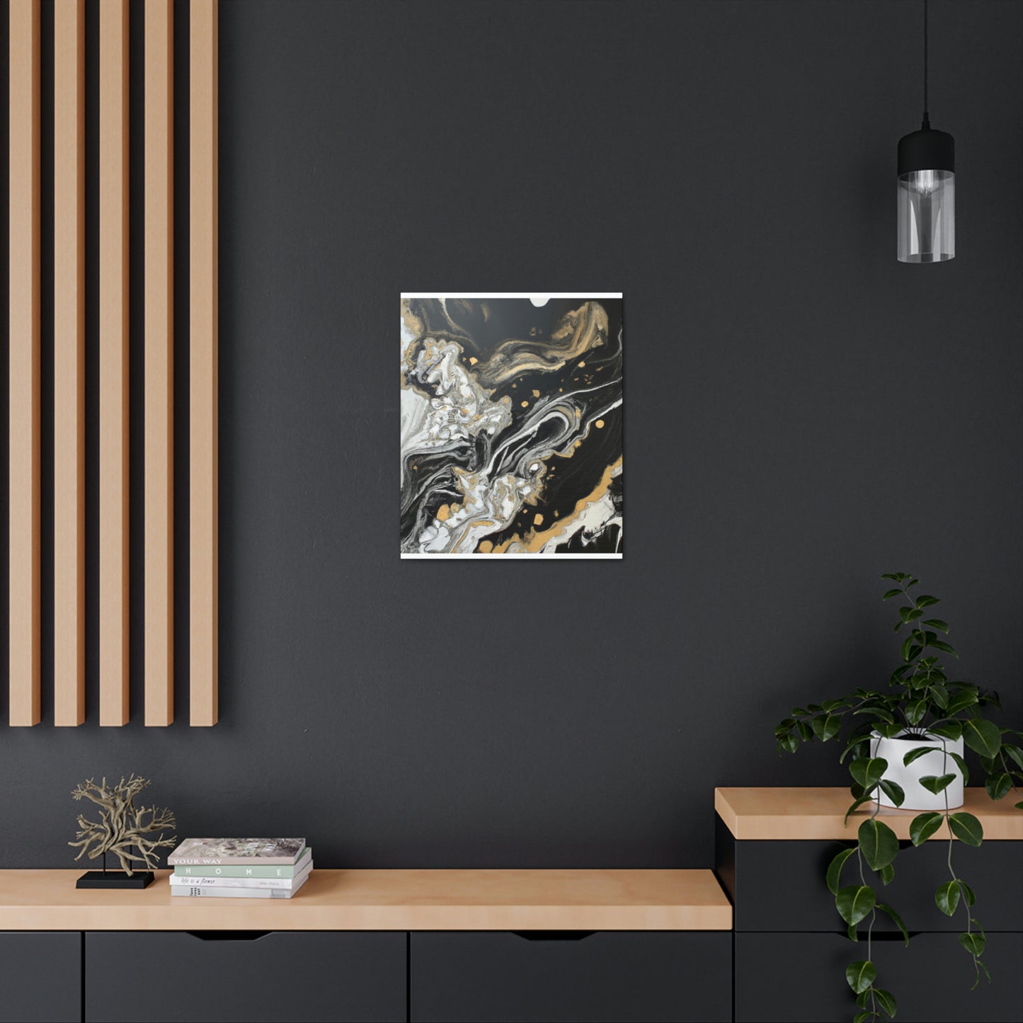 Opulent Oracle Fluid - Canvas
