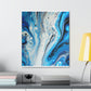 Blue Stream - Canvas