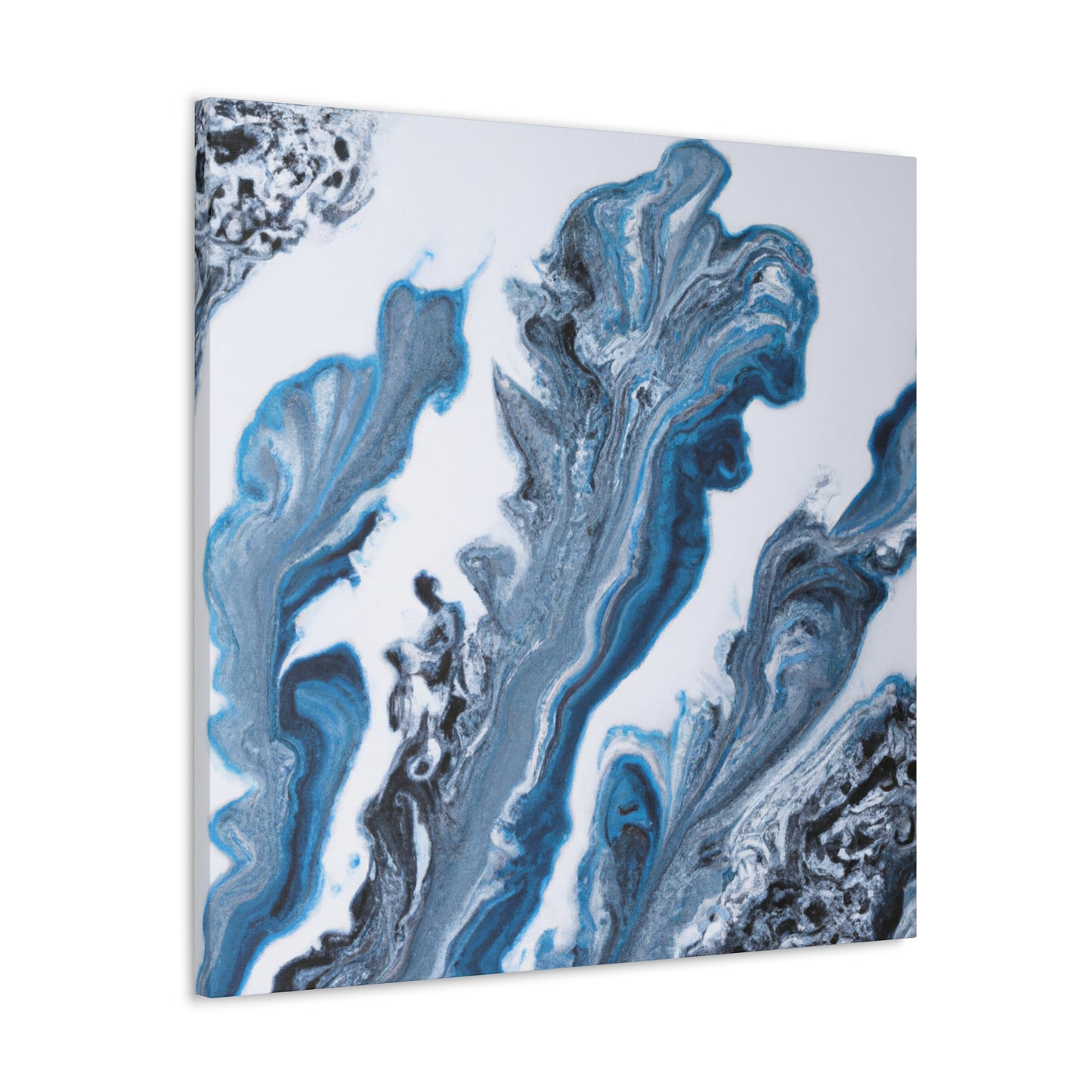 Blue Whirl - Canvas