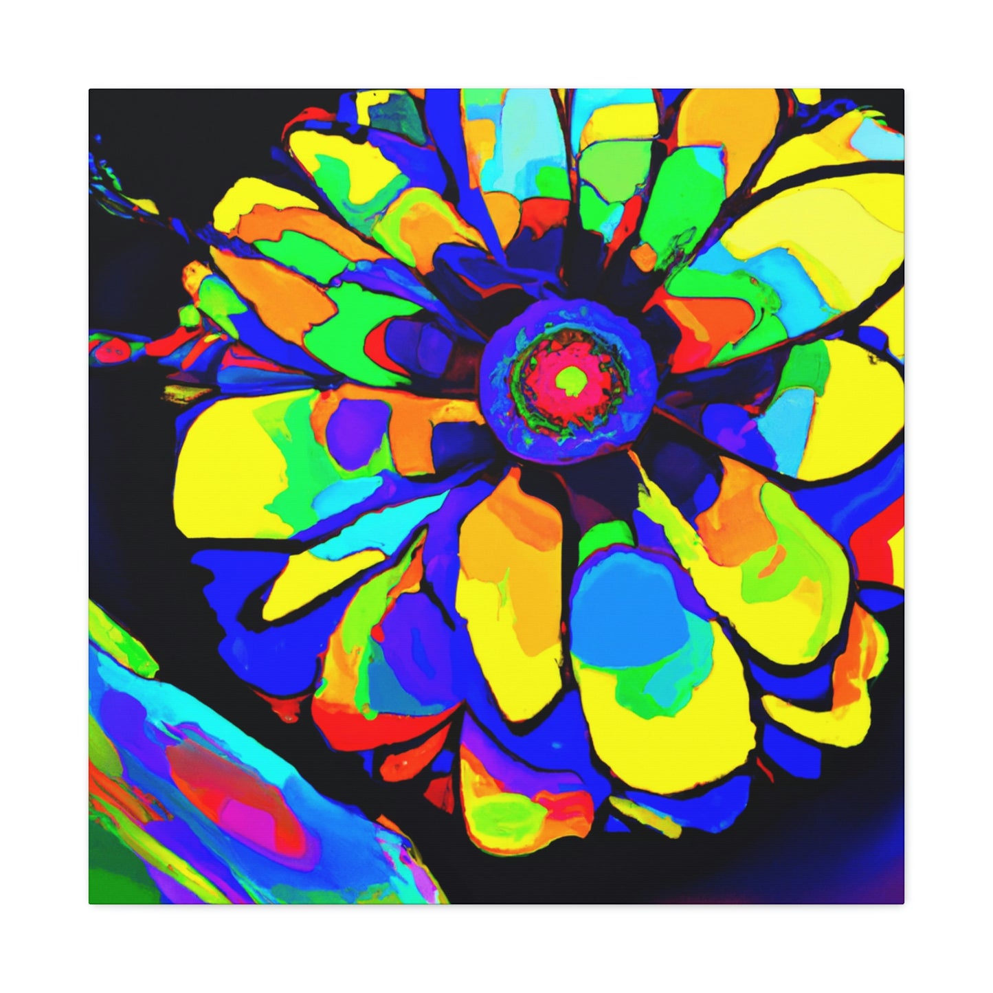 Vivid Flora. - Canvas