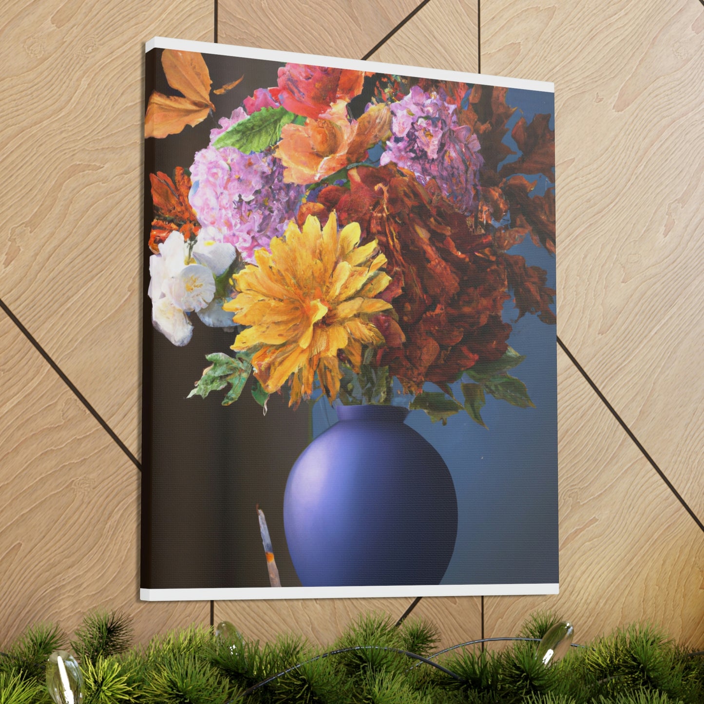 Floral Bloom Brilliance - Canvas