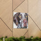 "Pointer Splendor" - Canvas