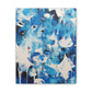 Blue Intricate Tiles - Canvas