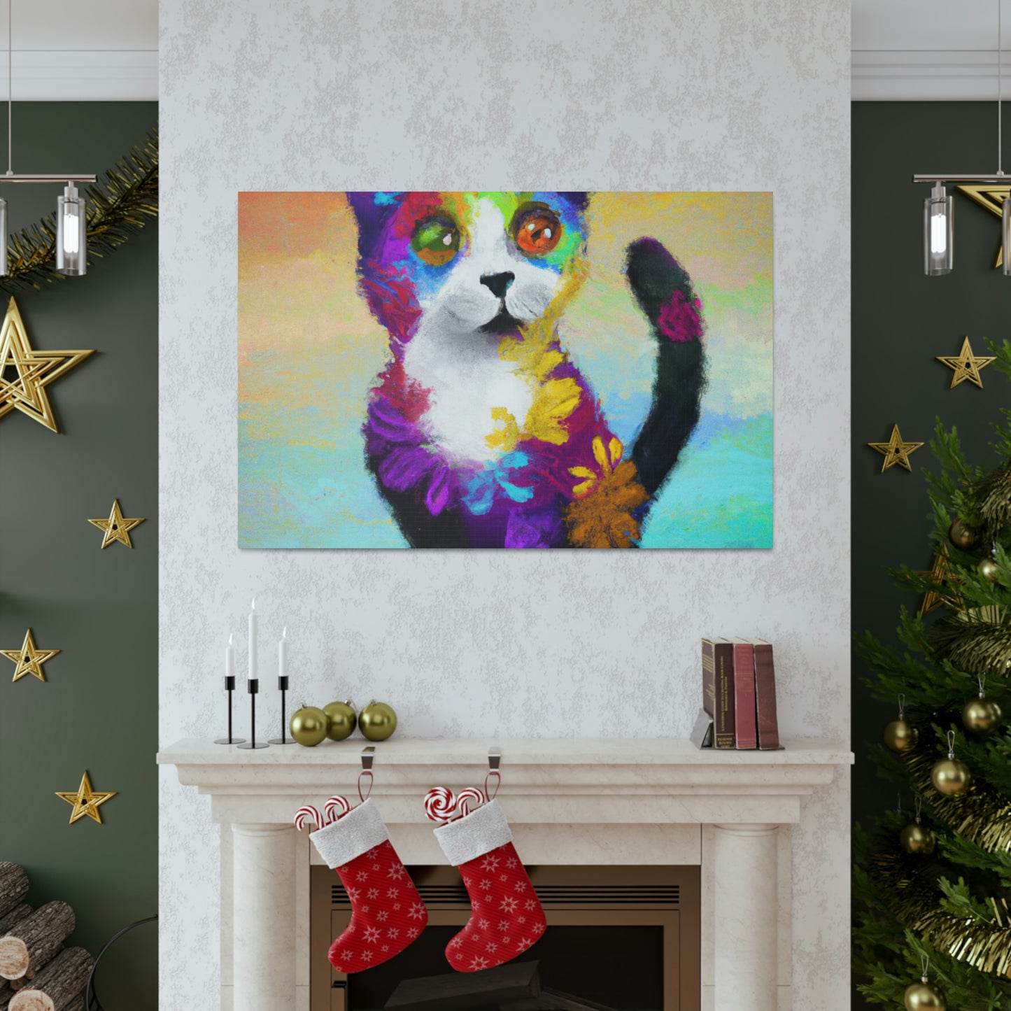Feline Fusion - Canvas
