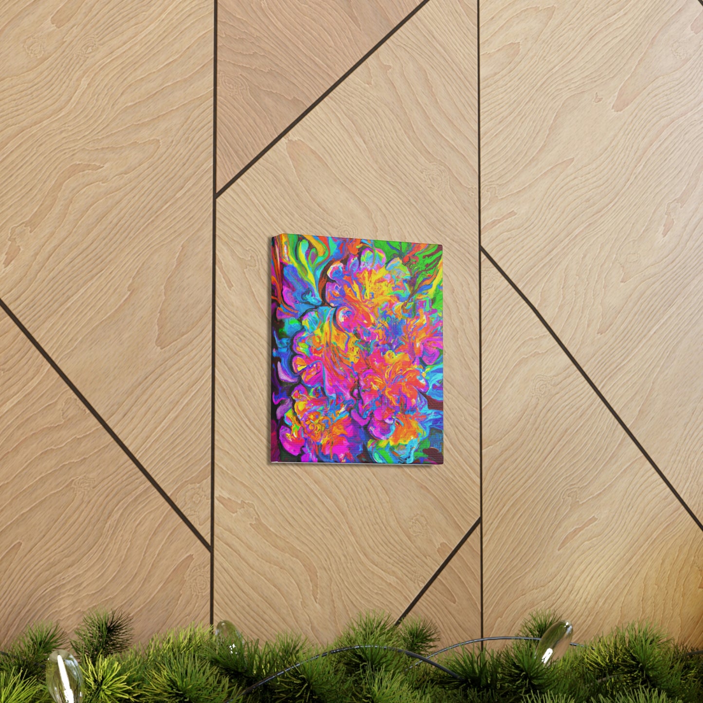 Vivid Blooms. - Canvas