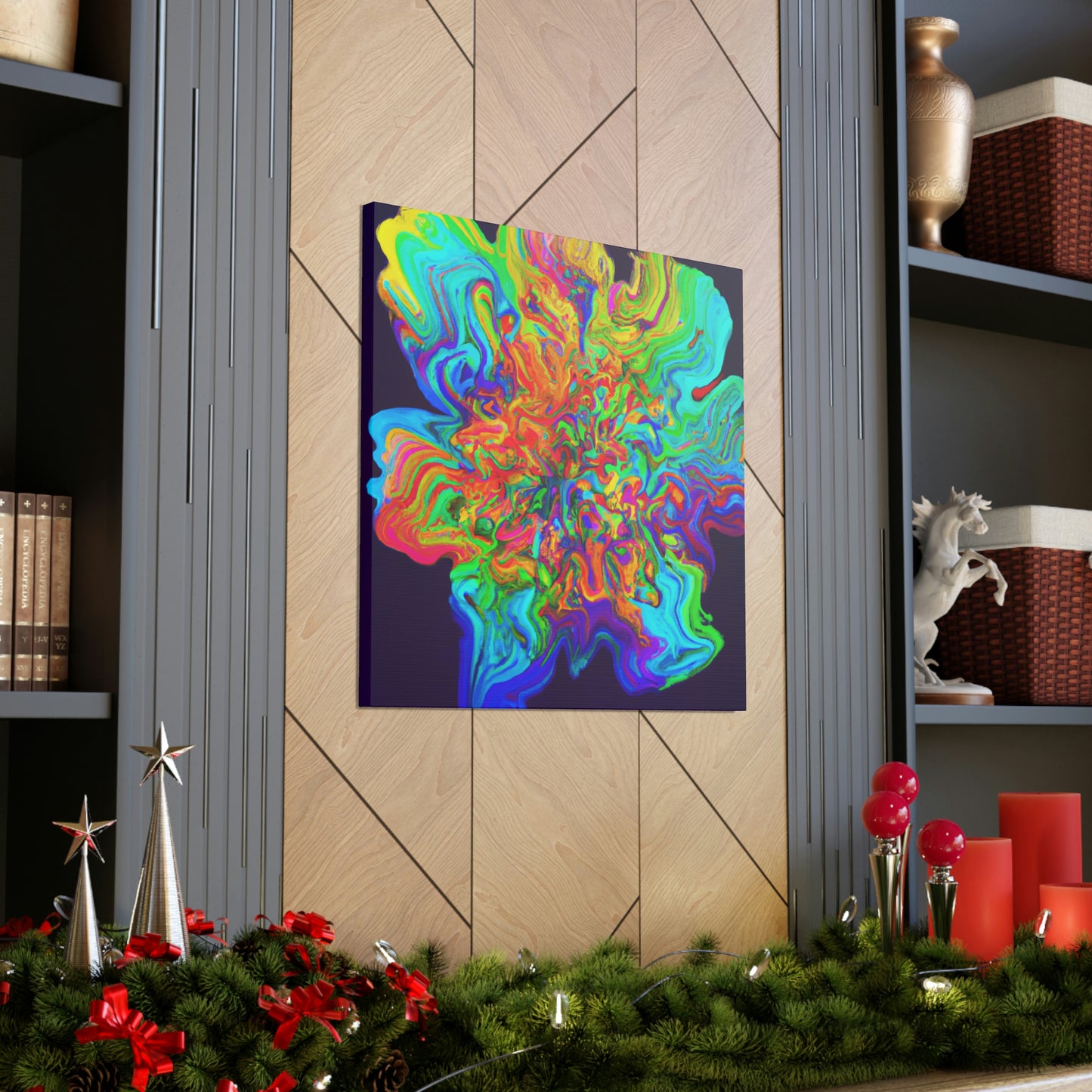 "Vivid Bloom" - Canvas