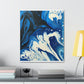Blue Flux - Canvas