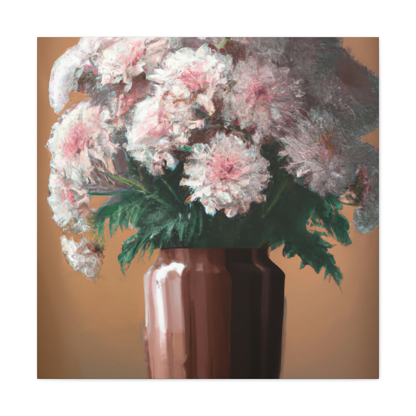 Floral Plushness. - Canvas