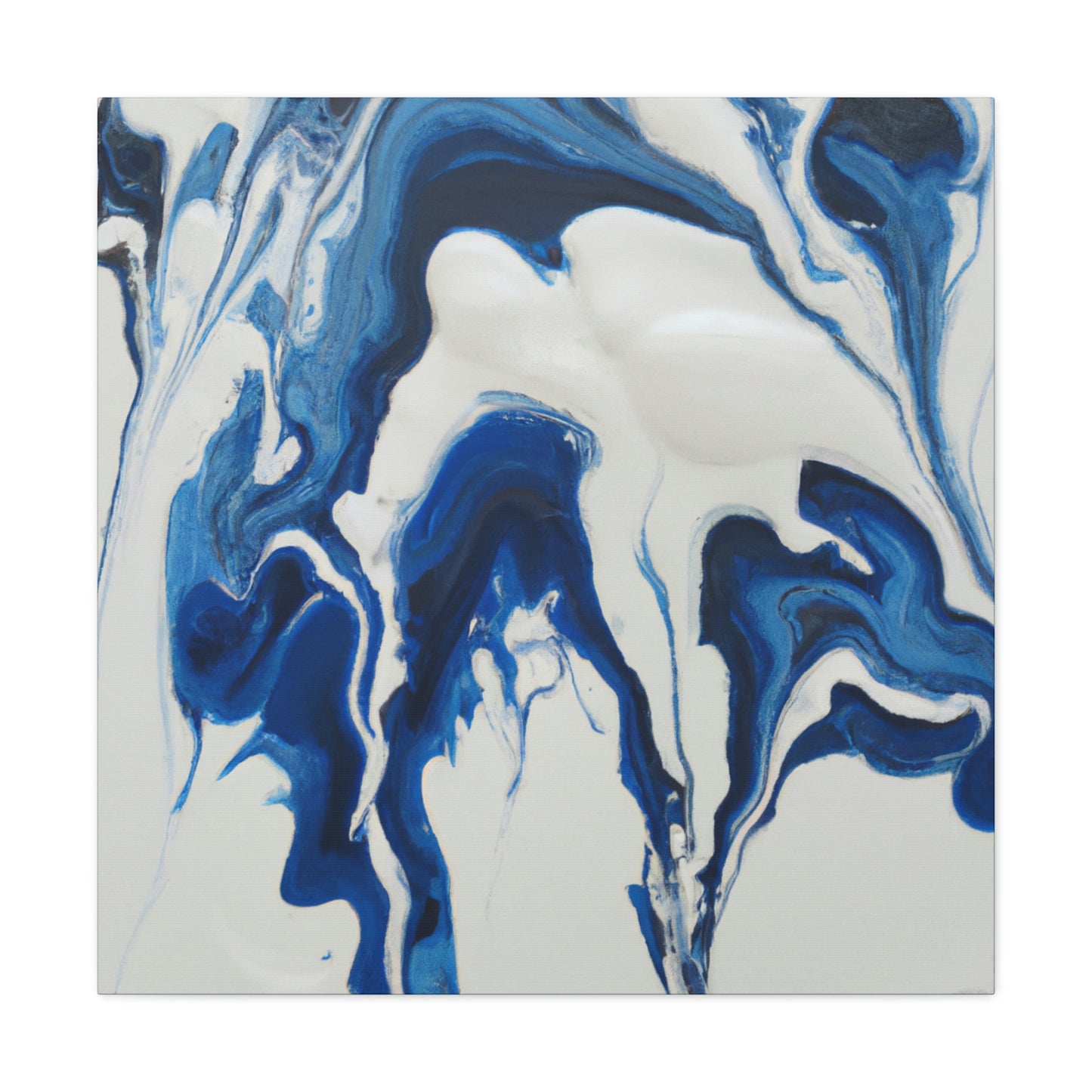 Blue Flux. - Canvas