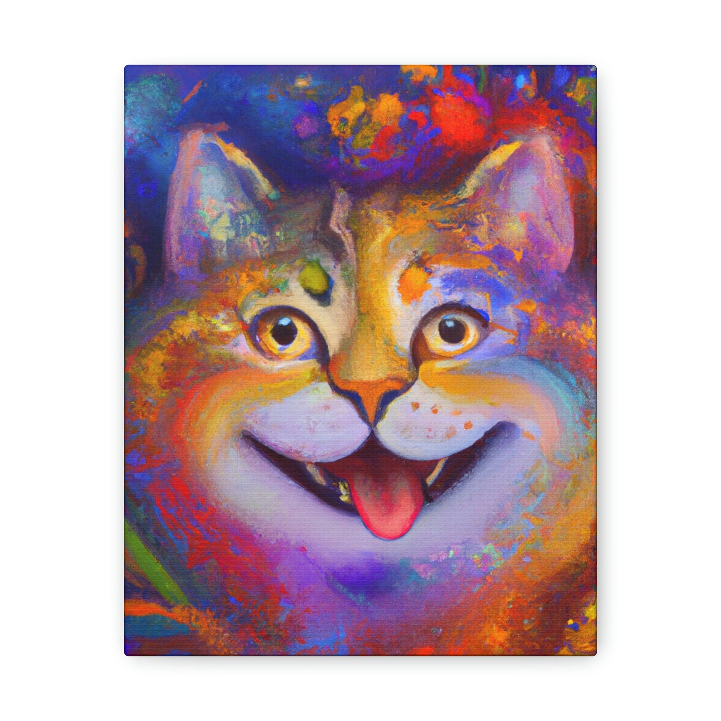 Vivid Feline. - Canvas