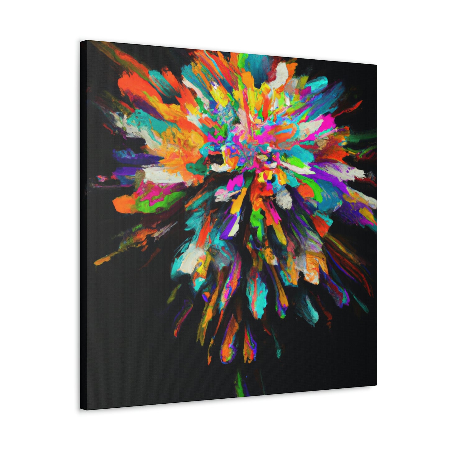 Psychedelic Bloom - Canvas