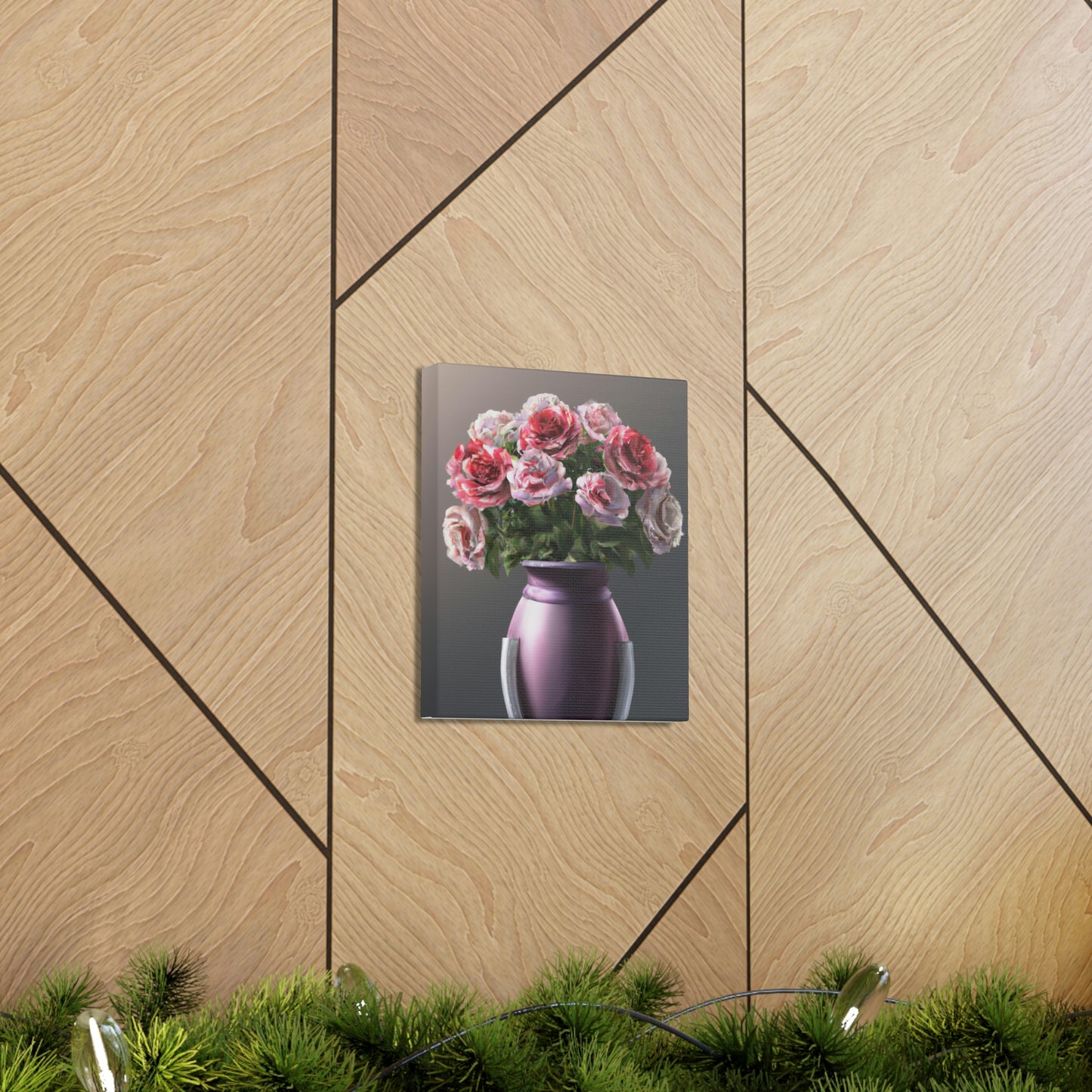 Floral Detail Bliss. - Canvas
