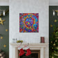 Trippy Floral. - Canvas