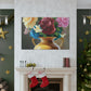 Vase Blossom Splendor - Canvas