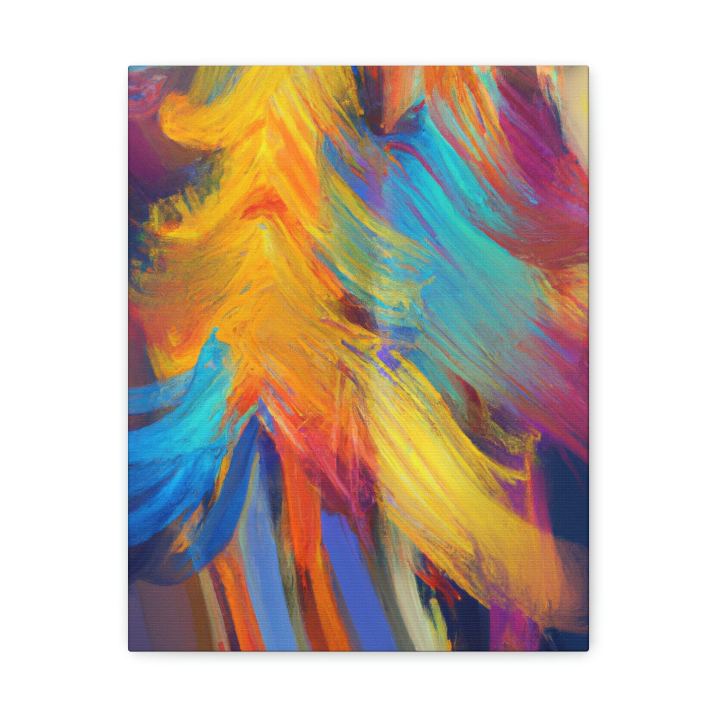 Colorful Brush Cords. - Canvas