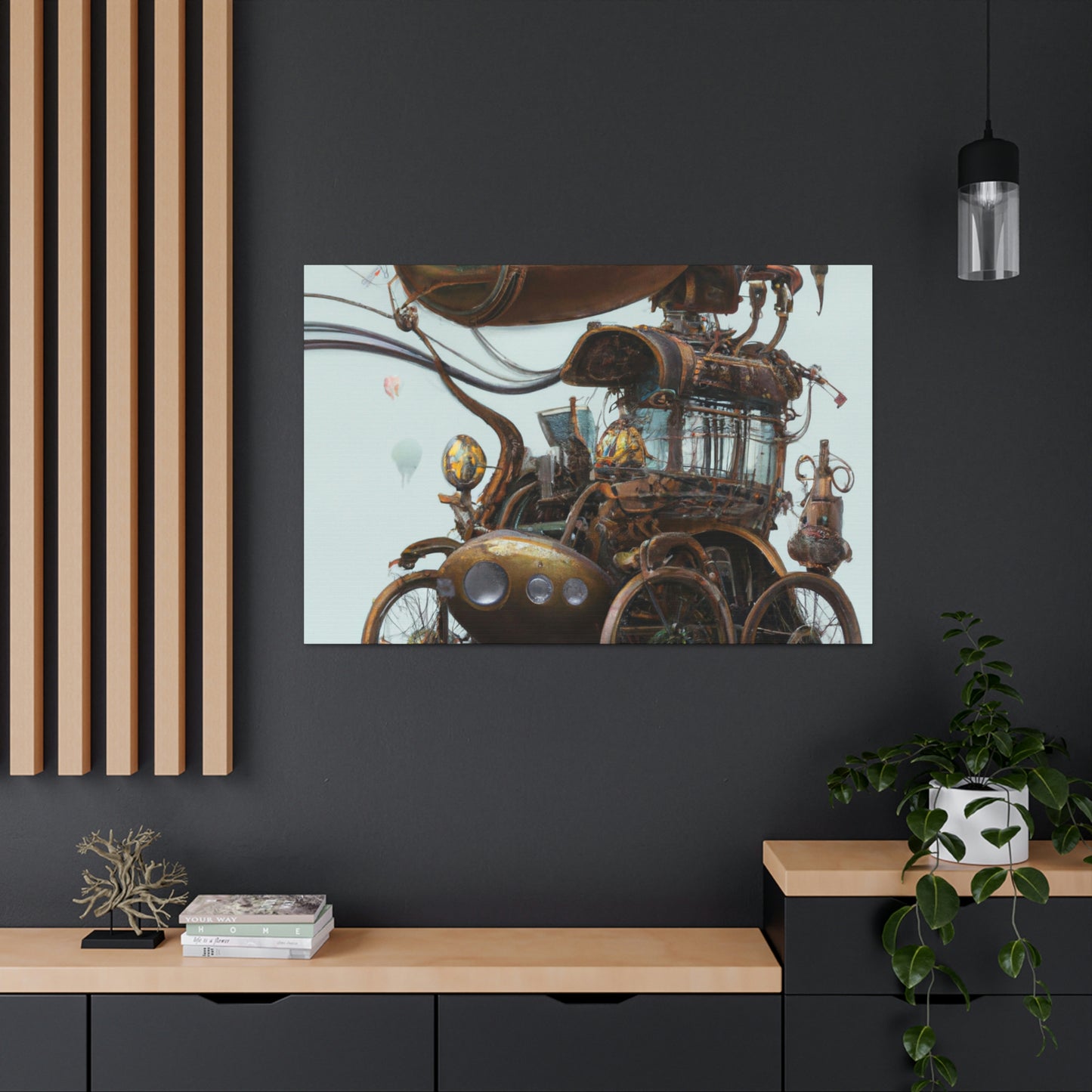 Steampunk Chariot - Canvas
