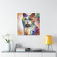 Bloomy Feline! - Canvas