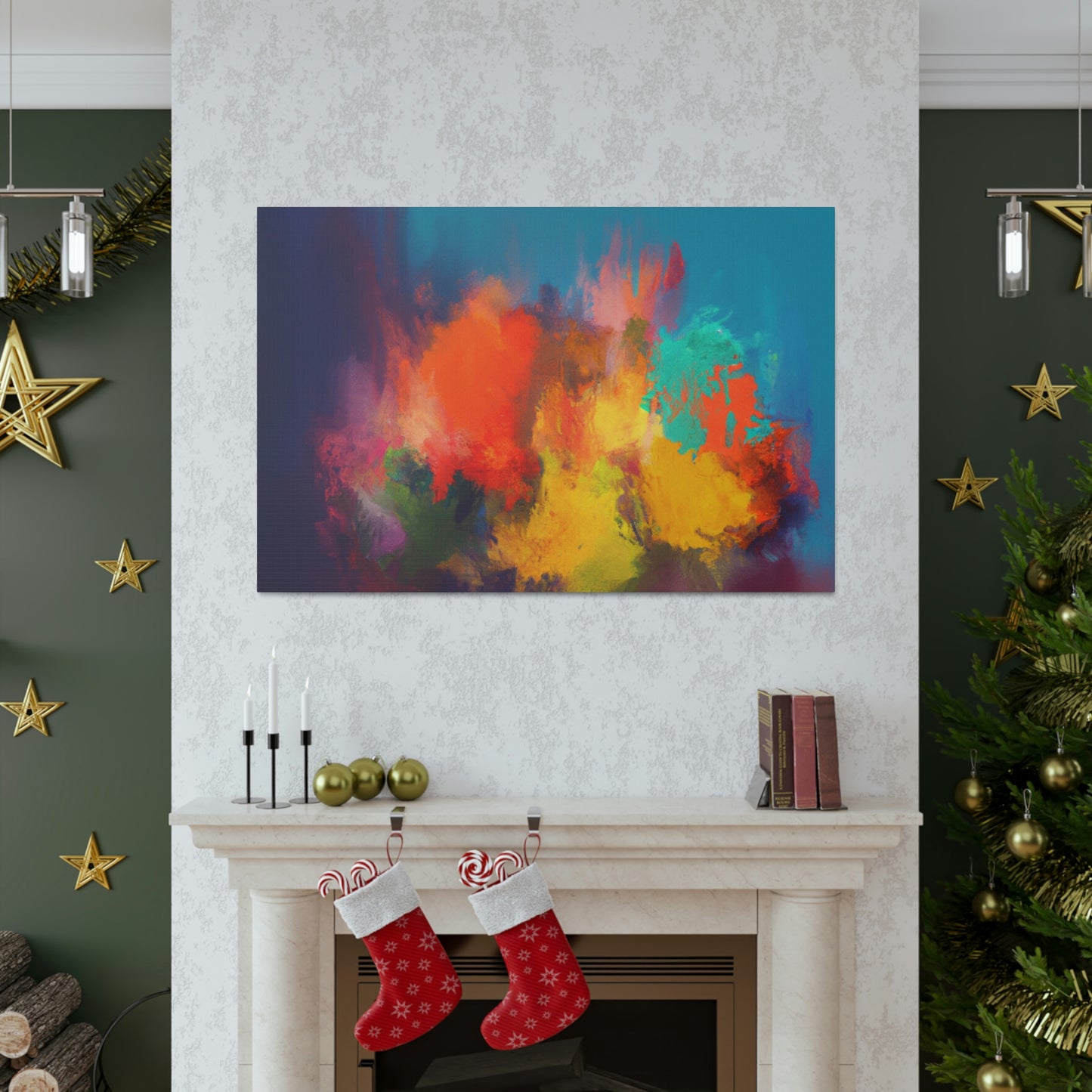 "Lush Hues" - Canvas