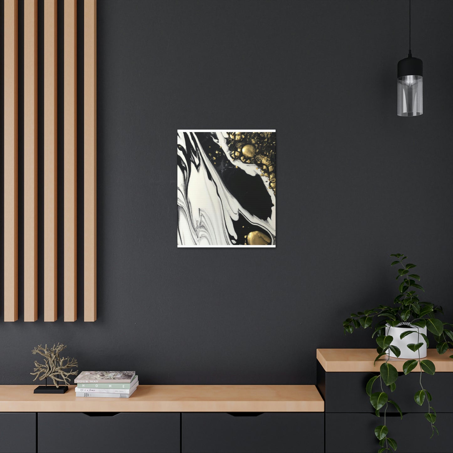 Midnight Goldluster - Canvas