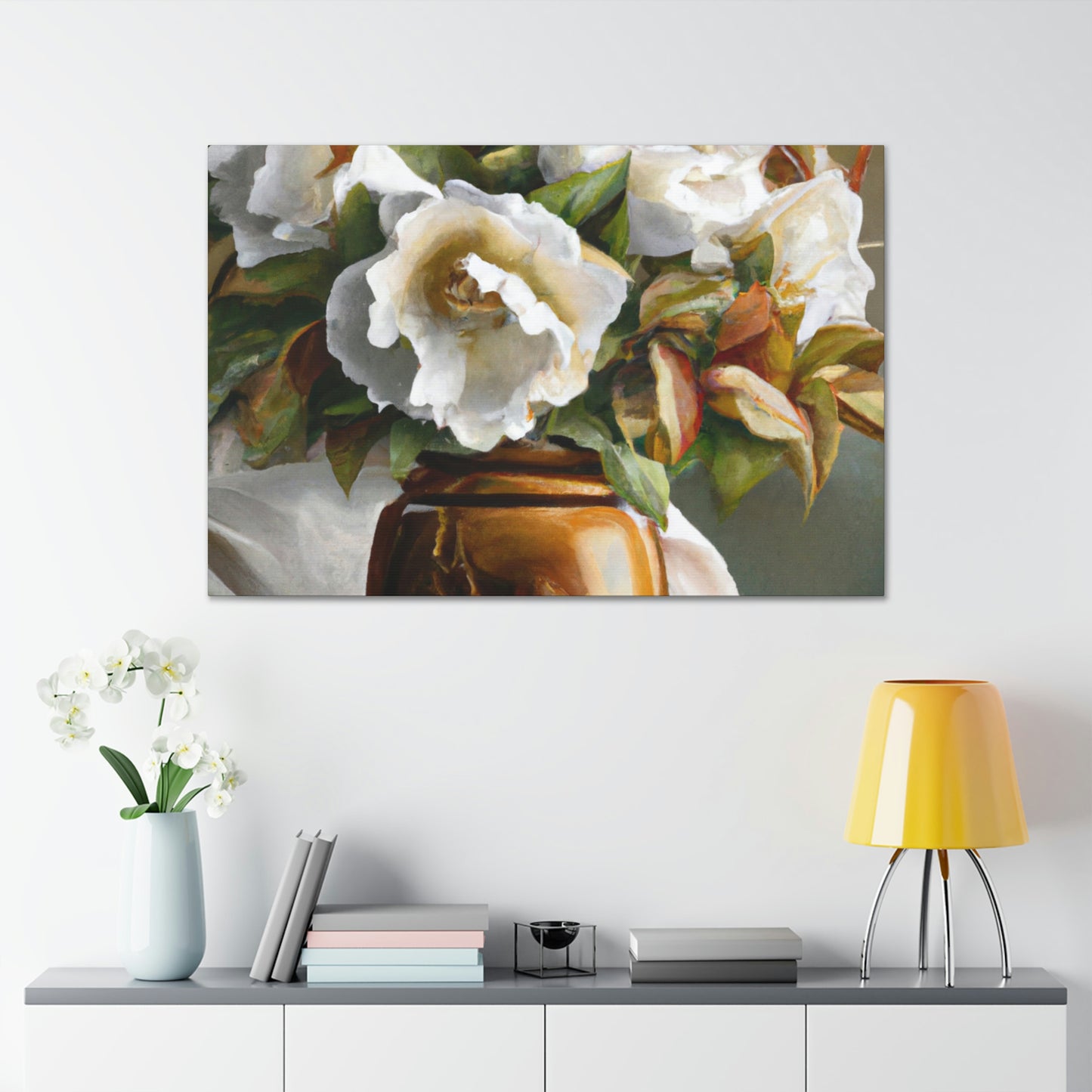 "Floral Vibrance Refined." - Canvas