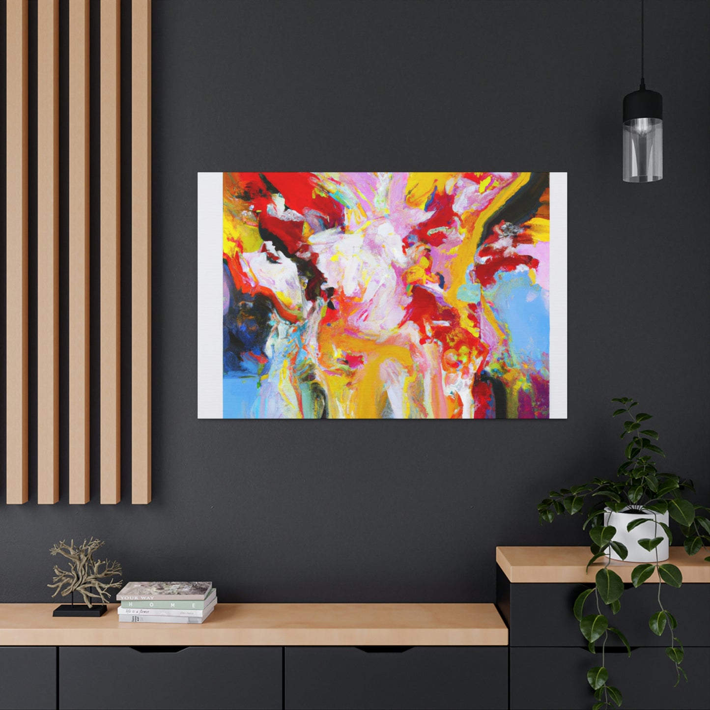 Vivid Hues. - Canvas