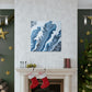 Blue Whirl - Canvas